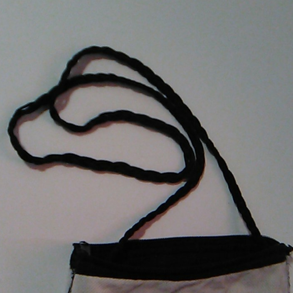 Black Cloth Beaded and Sequence Bag - Picture 8 of 8